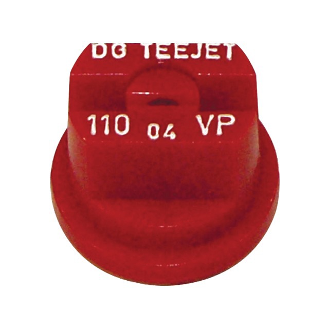 Buse Teejet JET Plat Derive Limitee DG 110 04 VP Rouge Polymere référence fournisseur 30534103